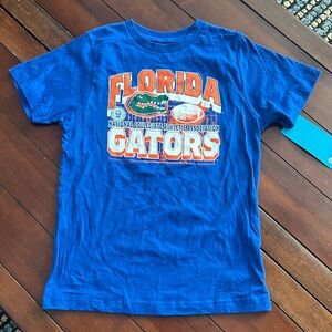 Florida Gators Kids Short Sleeve Blue Tee